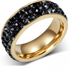 Κρυστάλλινα δαχτυλίδια χρυσά δαχτυλίδια αυξήθηκαν χρυσά δαχτυλίδια ασήμι ροζ μπλε δαχτυλίδια